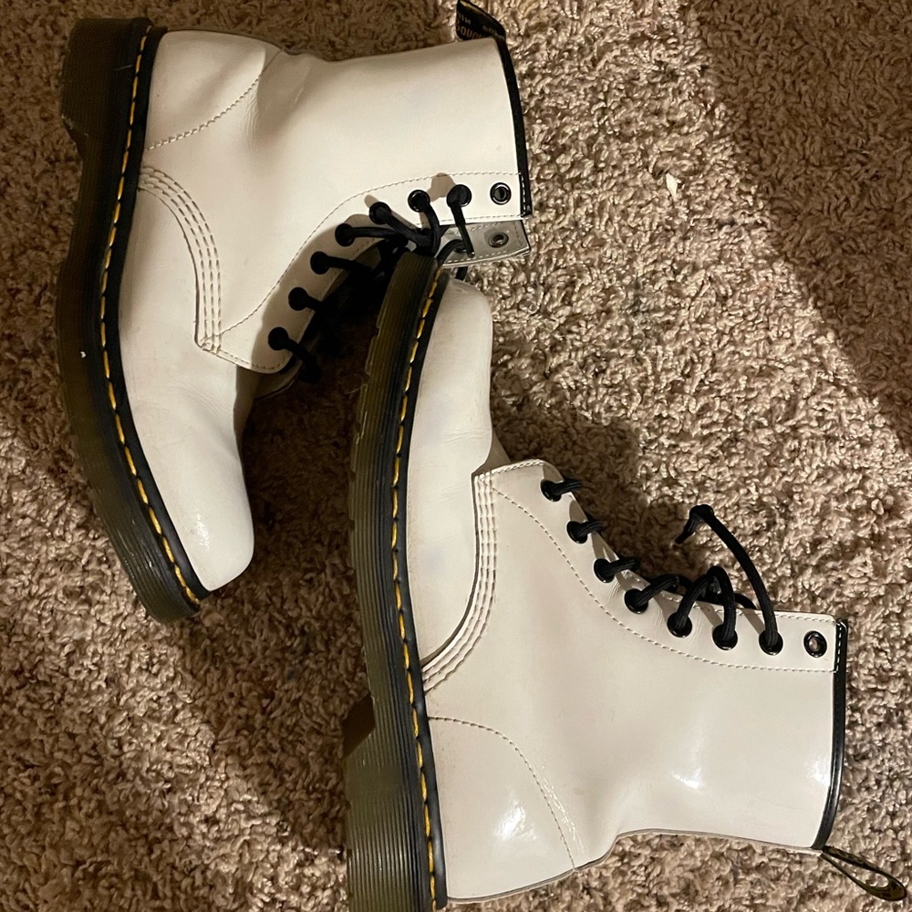 White doc martens